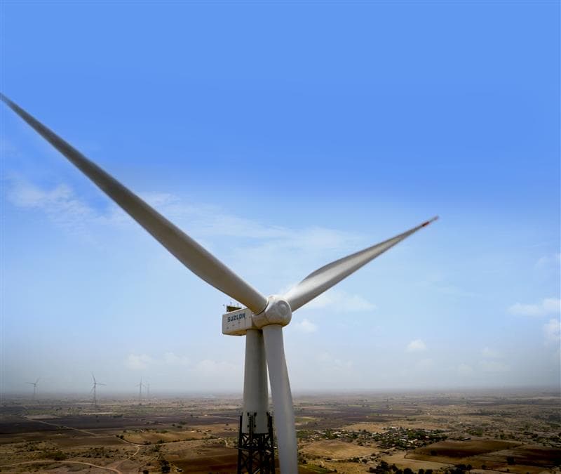 Suzlon wind turbines