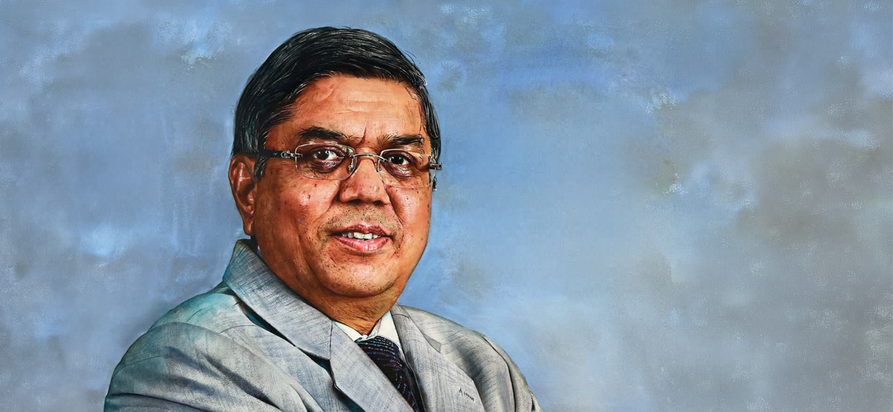 Painterly portrait of Tulsi Tanti