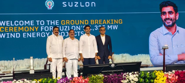 AP Government and Suzlon break ground for 1,325 MW wind projects in Ananthapuramu; unlock 10,500 crores investment and create 1,600 green jobs